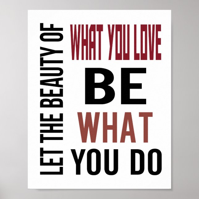 Skönhet (standardstorlek för bildram) poster (Framsidan)