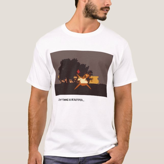 Skönhet T Shirt (Framsida)