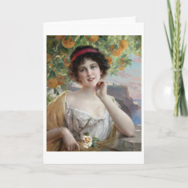 Skönhet under apparaten (1919) Emile Vernon H Helgkort