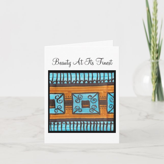 Skönhet vid sin finaste plats, jag Kärlek er Mamma Helgkort (Framsida)