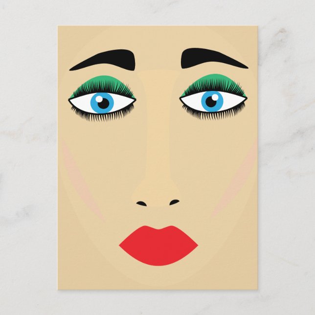 Skönhet Vykort (Framsida)