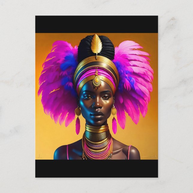 skönhet vykort (Framsida)