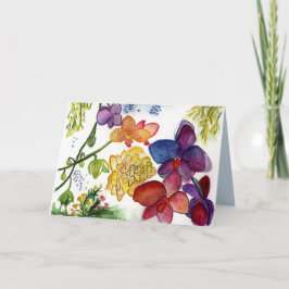 Skönhetall blomman - ämna kortet kort