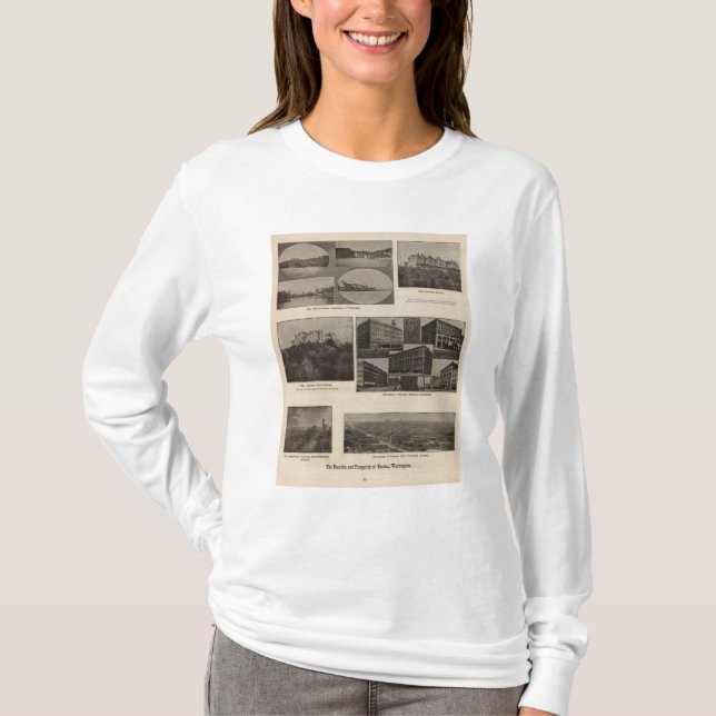 Skönhetar välstånd, Tacoma, tvättar Tee Shirt (Framsida)