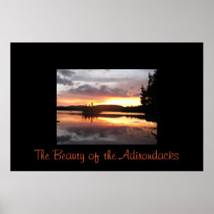 Skönheten av adirondacksen poster