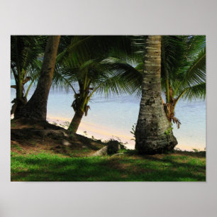 Skönheten av Guam Poster