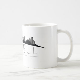 Skönheten av Istanbul Kaffemugg