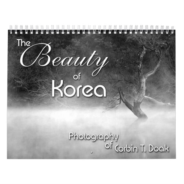 Skönheten av Korea Kalender (Omslag)