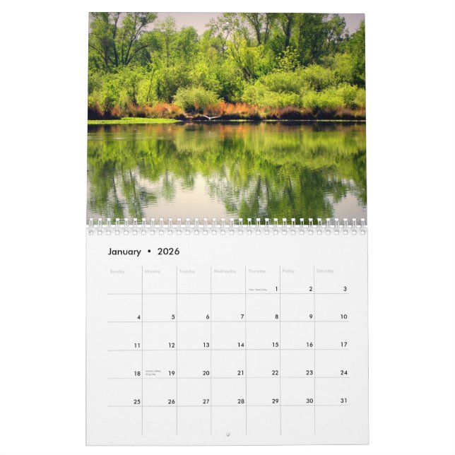 Skönheten av nordliga Kalifornien 2014 Kalender (Jan 2026)