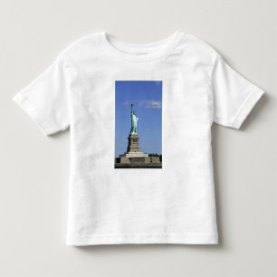 Skönheten hos den berömda frihetsgudinnan på t shirt