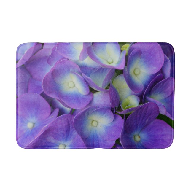 Skönheten hos en blå Hydrangea Badrumsmatta (Framsidan)