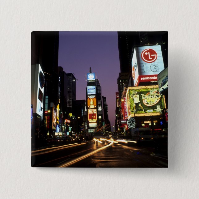 skönheten i färg och energin i berömd Times Knapp (Framsida)