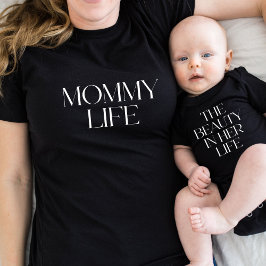 Skönheten i hennes liv Morsdagsmatchning T Shirt