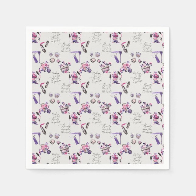 Skönheten kommer från Inuti Mönster Pappersservett (Framsidan)