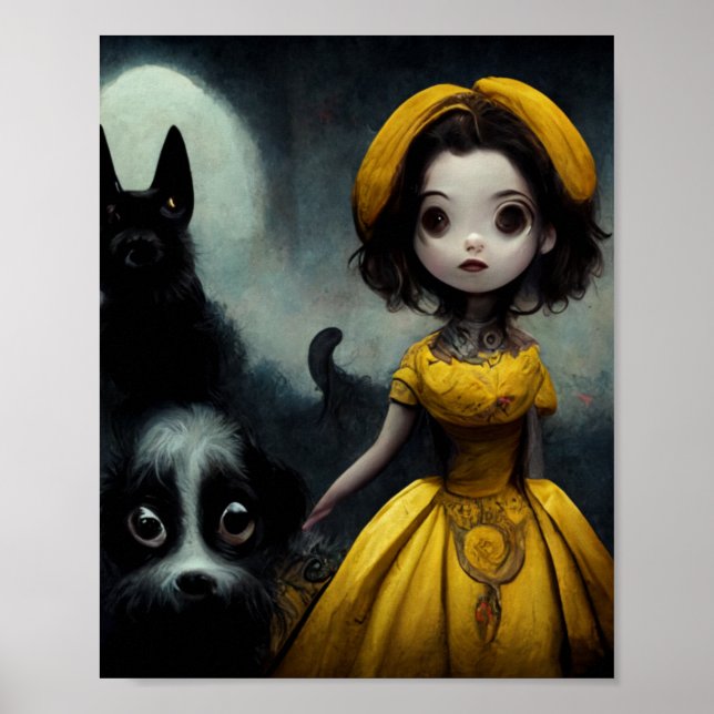 Skönheten och hennes Beast Poster (Framsidan)