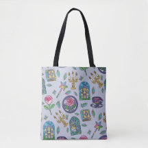 Skönheten och Odjuret Bokflicka Totebag B