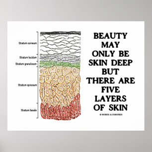 Skönhetmaj är flår djupt, men fem lagrar av flår poster