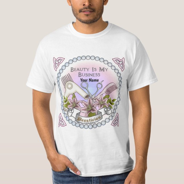 Skönhetsbransch T Shirt (Framsida)