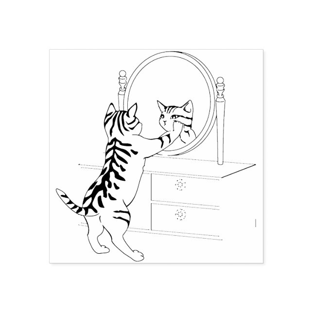 skönhetskonst frimärke stämpel (Tryck)