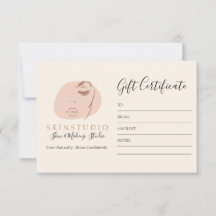 Skönhetssalong Hudvård Spa Presentkort Makeup Stud