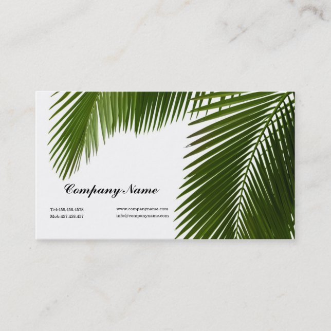 Skönhetssalong / Husbåt resa SPA / Florist Kort (Framsida)