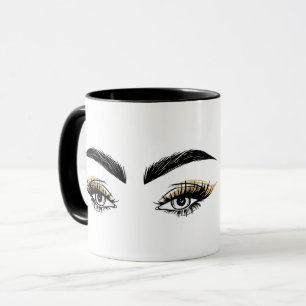 Skönhetssalongen Pretty Eyes Smink Ögonfransar Fra Mugg