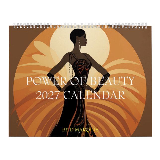 SKÖNHETSSTYRKA 2027 KALENDER Volym Ett (Omslag)
