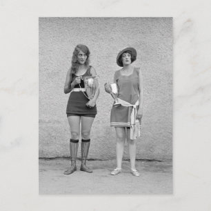 Skönhetstävling 1922 vykort