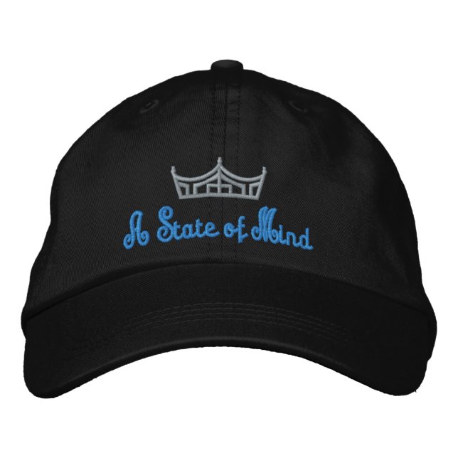 Skönhetstävling Anpassningsbar Embroied Baseball C Broderad Keps (Framsida)