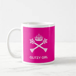 Skönhetstävling Glitzy Girl Mugg