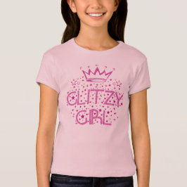Skönhetstävling Glitzy Girl T-Shirt