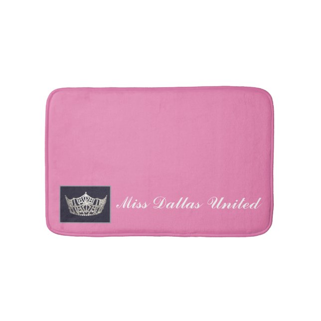 Skönhetstävling Krona Bath Mat Badrumsmatta (Framsidan)