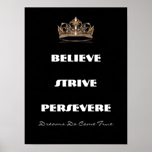 Skönhetstävling Krona Poster