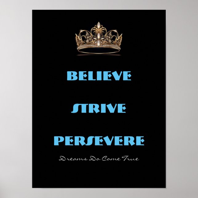 Skönhetstävling Krona Poster (Framsidan)