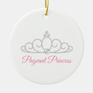 Skönhetstävling Princess Julgransprydnad Keramik