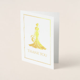 Skönhetstävling Queen Folierat Kort