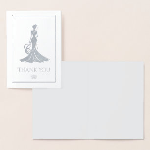 Skönhetstävling Queen Folierat Kort