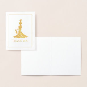 Skönhetstävling Queen Folierat Kort