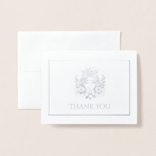 Skönhetstävling Queen Krona Folierat Kort