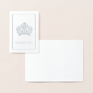 Skönhetstävling Queen Krona Folierat Kort