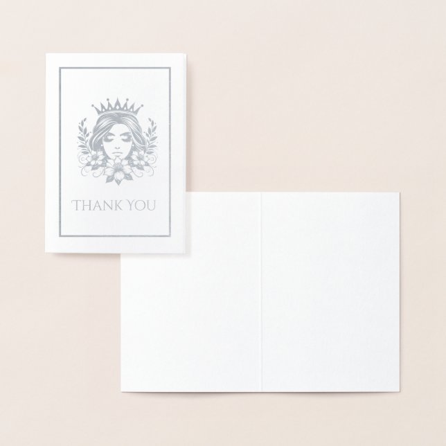 Skönhetstävling Queen Krona Mini Folierat Kort (Display)
