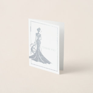 Skönhetstävling Queen Mini Foil Card Folierat Kort