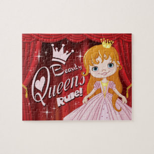 Skönhetstävling Queen puzzle Pussel