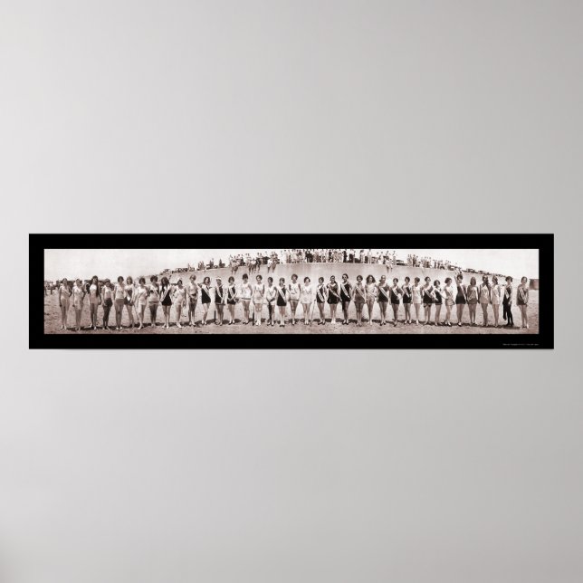 Skönhetstävling Texas Photo 1927 Poster (Framsidan)