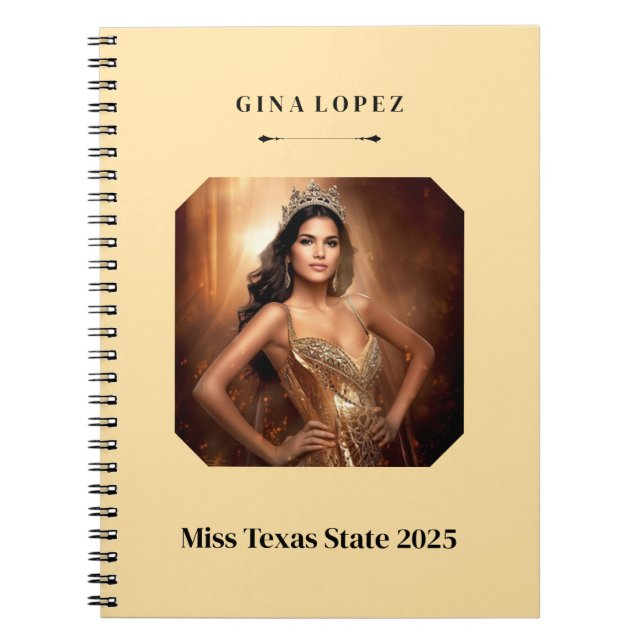 Skönhetstävlingens anteckningsbok (Framsidan)