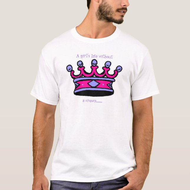 Skönhetstävlingflickor Tee Shirt (Framsida)