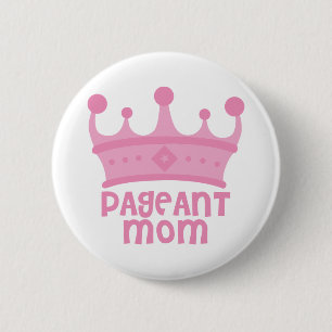Skönhetstävlingmamma Knapp