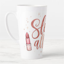 Skönhetstematiska latte-muggar