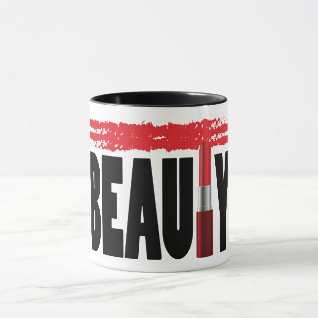 Skönhettypografiläppstift Mugg (Center)