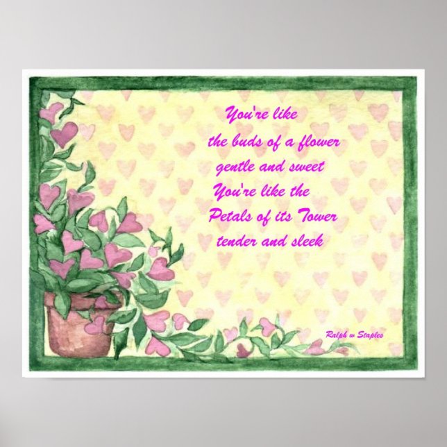 Skonsam och söt poster (Framsidan)